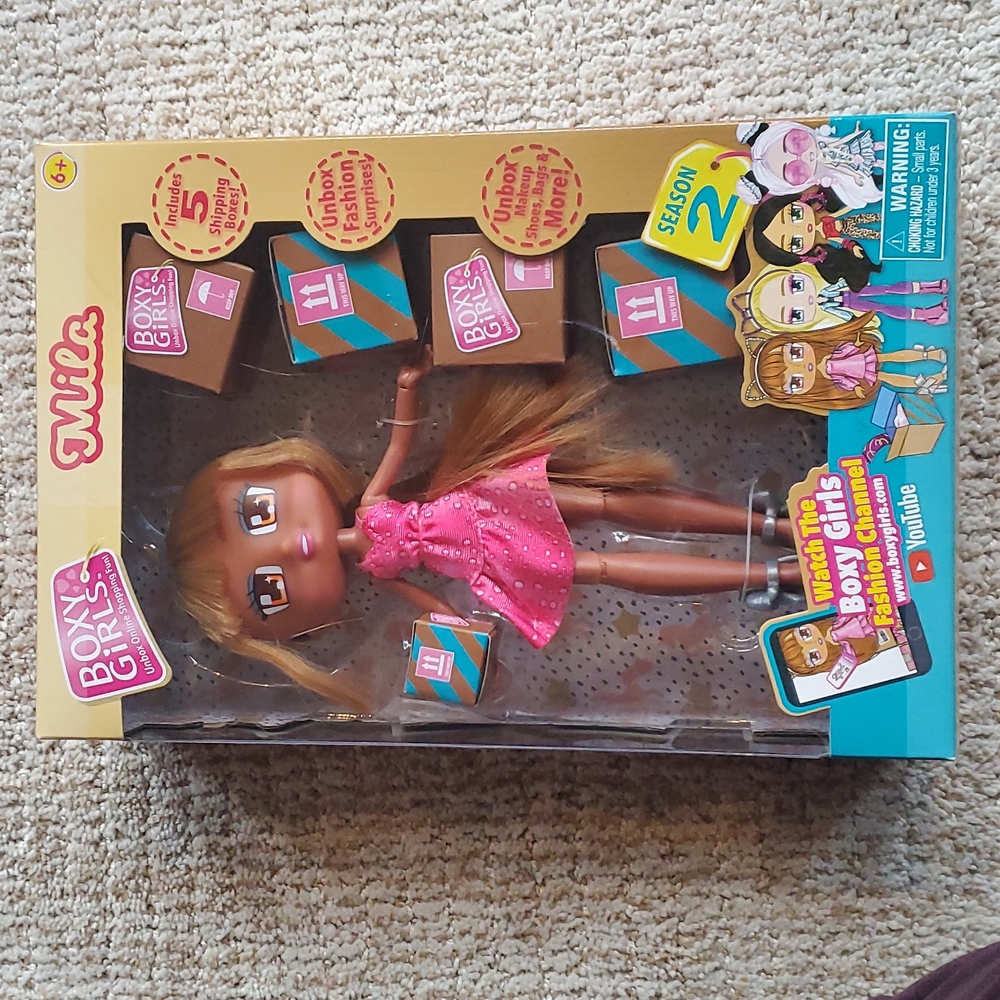 Milan Boxy Girls doll new in box